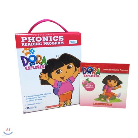 Dora the Explorer : Phonics Reading Program Pack 1 12종 세트 (with CD ...