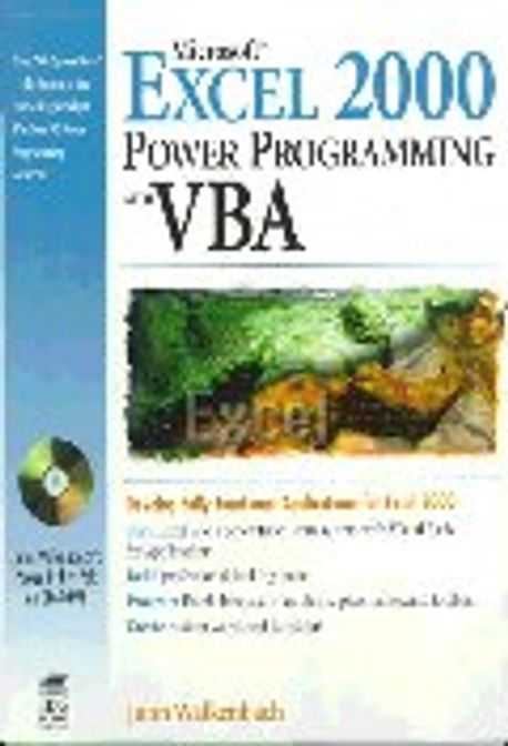 Power Programming Microsoft Excel 2000 Power Programming With Vba | Walkenbach, John - 교보문고