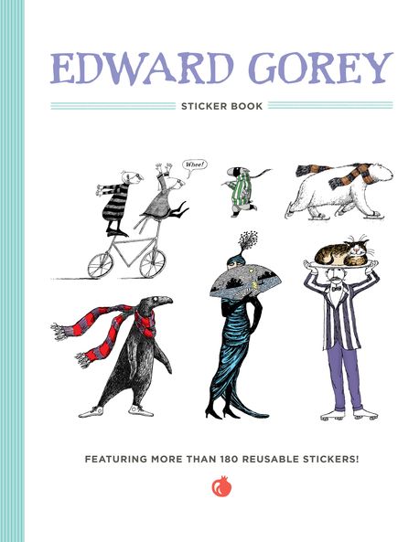 EDWARD GOREY E.D. WARD ステッカーキット　ゴーリー　シール Edward Gorey Sticker Book | Gorey, Edward - 교보문고 EDWARD