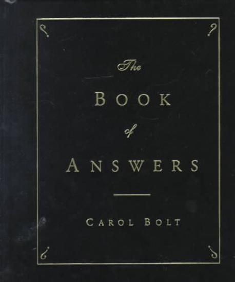 The Book of Answers | Bolt, Carol - 교보문고