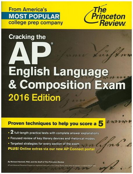 Cracking the AP English Language & Composition Exam(2016) | Richard ...