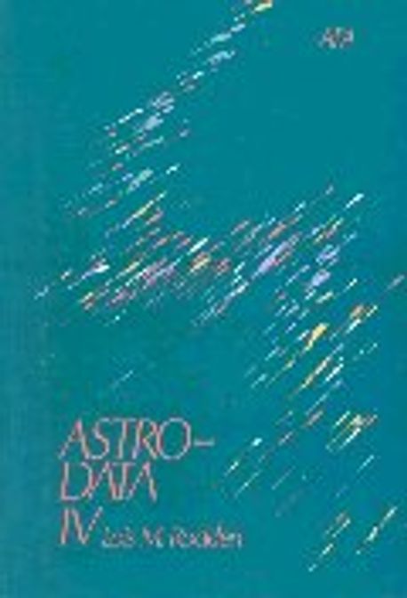 Astro Data IV | Rodden, Lois M. - 교보문고