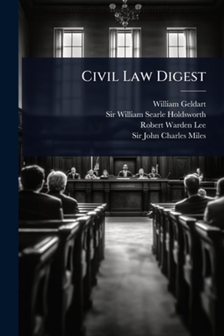 Civil Law Digest | Geldart, William - 교보문고