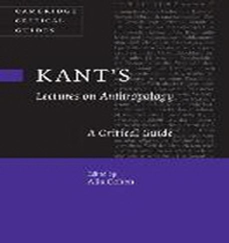 Kant's Lectures on Anthropology | Cambridge University Press - 교보문고