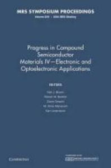 Progress in Compound Semiconductor Materials IV Electronic and ...