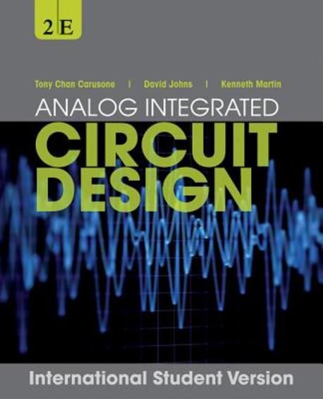 Analog Integrated Circuit Design. | Carusone - 교보문고