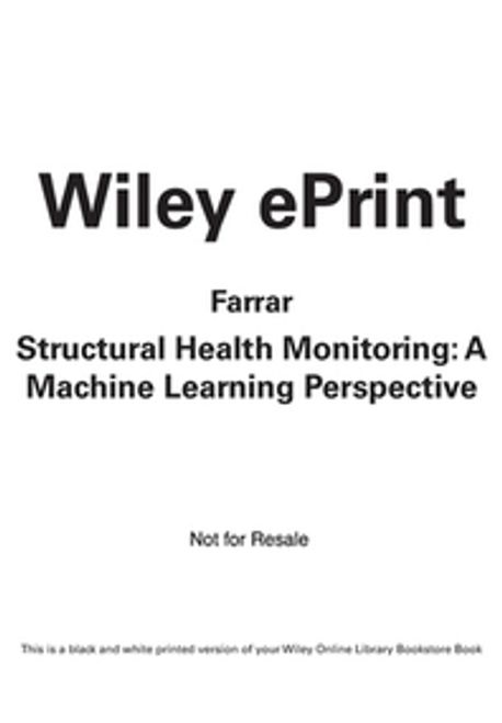 Structural Health Monitoring | Farrar, Charles R. - 교보문고