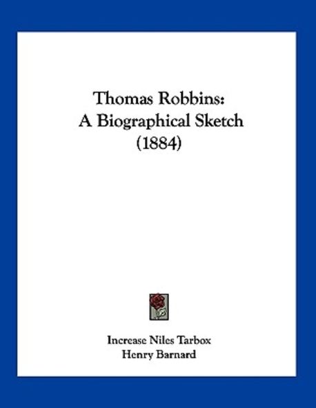 Tom Robbins Writing Example Thomas Robbins | Tarbox, Increase Niles - 교보문고