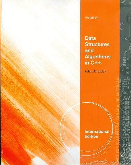 Data Structures and Algorithms in C++ | Drozdek - 교보문고 image.