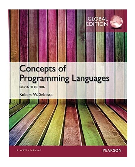 Concepts of Programming Languages(Global Edition) | Robert W. Sebesta ...