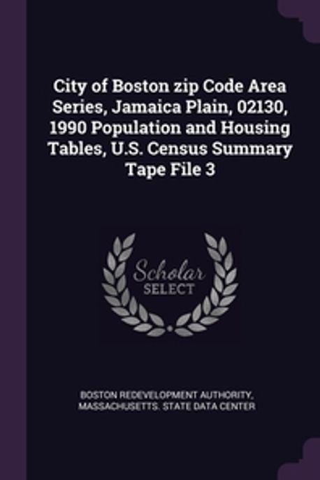 City of Boston zip Code Area Series, Jamaica Plain, 02130, 1990 ...