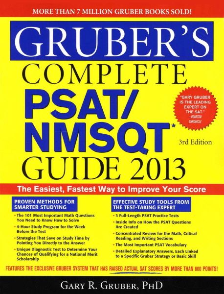 Gruber's Complete PSAT/NMSQT Guide 2013 3/E | Gary R. Gruber - 교보문고