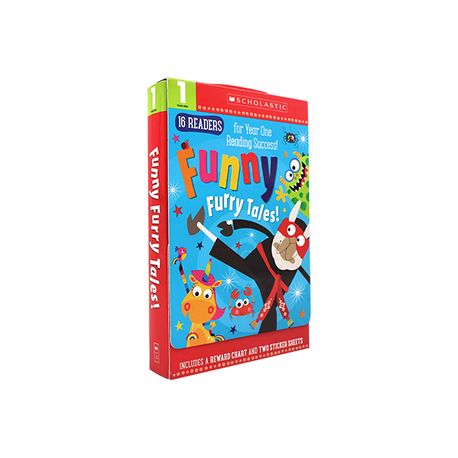 스콜라스틱 Funny Furry Tales Grade1 A-D Readers 16 Books Set - 페이퍼북