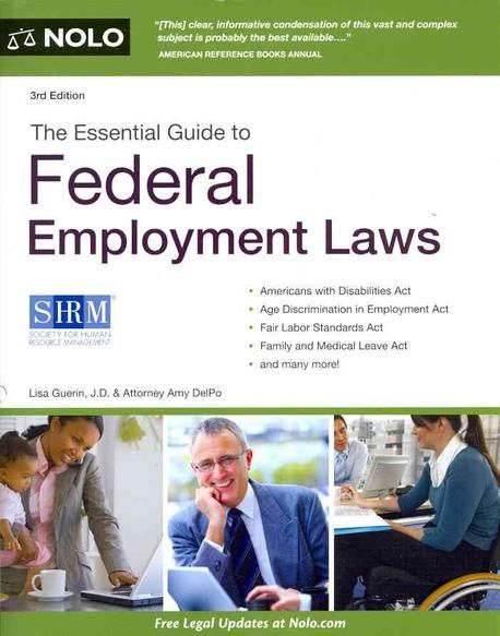 Essential Guide To Federal Employment Laws 3 E Guerin Lisa 교보문고
