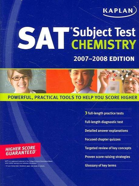 Kaplan SAT Subject Test : Chemistry, 2007-2008 | Aldridge, Claire, Ph.D ...