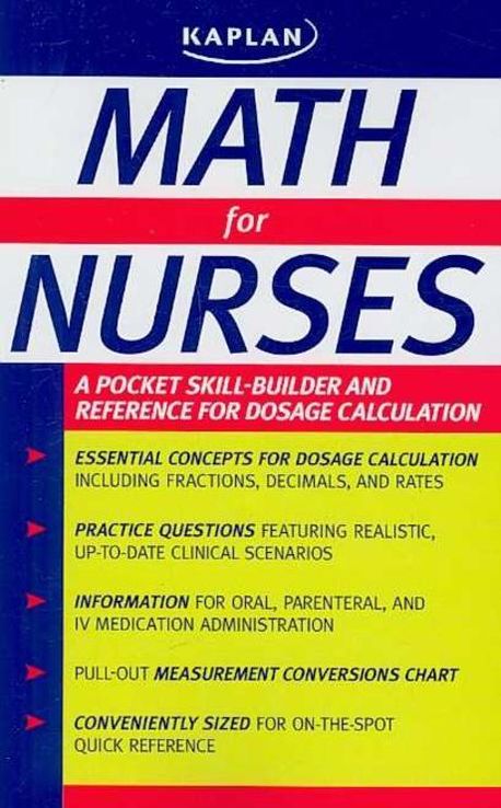 MATH FOR NURSES (KAPLAN) | MARY E STASSI - 교보문고