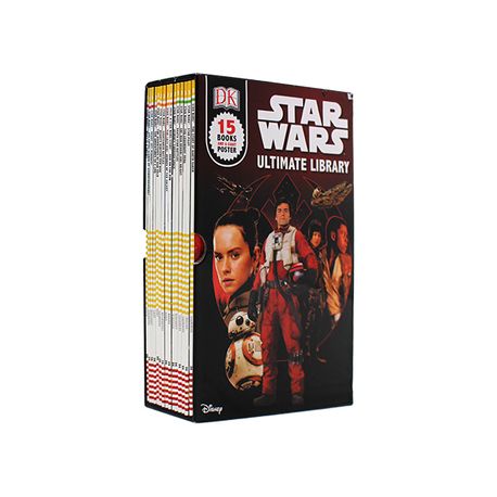 DK Readers Star Wars Ultimate Library 15 Books Set (Levels 1, 2