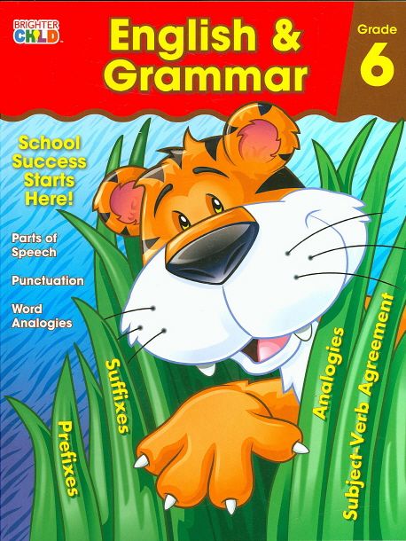 English &amp; Grammar Workbook Grade 6 | Brighter Child - 교보문고