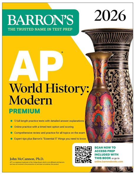 AP World History:Modern Premium 2026 | Barron's Educational Series