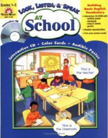 EM 2739 Look, Listen, & Speak At School | Moore, Jo Ellen - 교보문고
