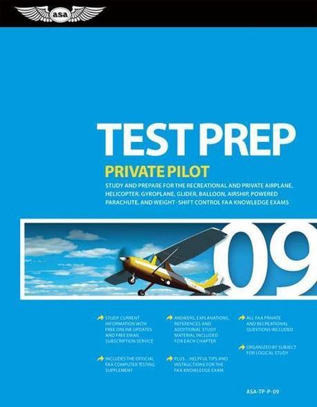 Private Pilot Test Prep 2009 : Study and Prepare for the Recreational ...