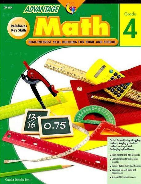 Contents Math K4 Advantage Math Grade 4 | Creative Teaching Press/Purney, Dawn/ - 교보문고