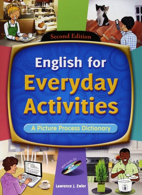 English for Everyday Activities : A Picture Process Dictionary (QR