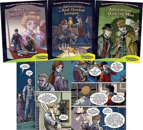 Graphic Novel Adventures of Sherlock Holmes Set 1 (Set) | Goodwin ...