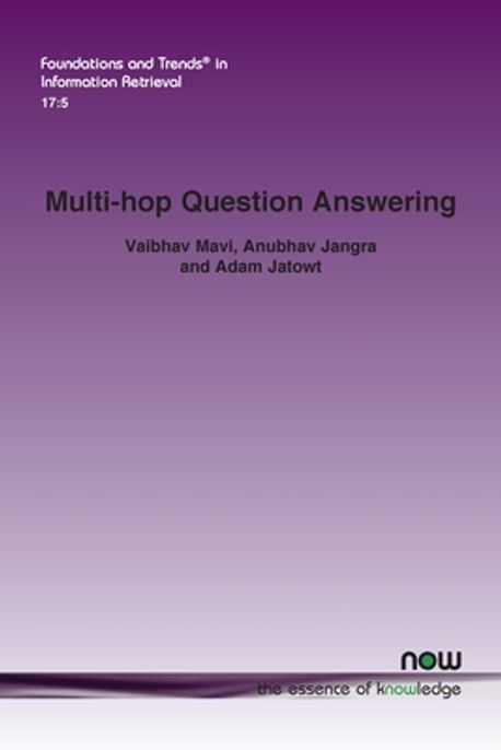 Multi-Hop Question Answering | Mavi, Vaibhav - 교보문고