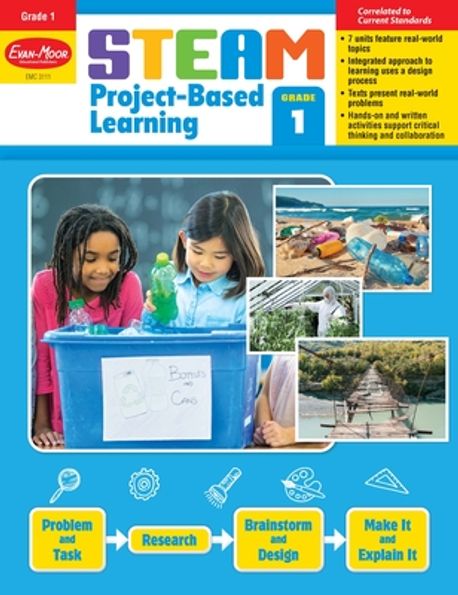 Steam Project-Based Learning, Grade 1 Teacher Resource | Evan-Moor ...