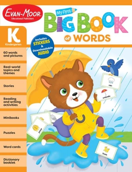 My First Big Book of Words, Grade K Workbook | Evan-Moor