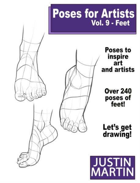 Justin R. Martin Poses for Artists Volume 9 Feet | Justin R. Martin - 교보문고