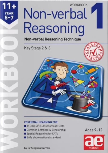 11+ Non-verbal Reasoning Year 5-7 Workbook 1 | Dr Stephen C Curran - 교보문고