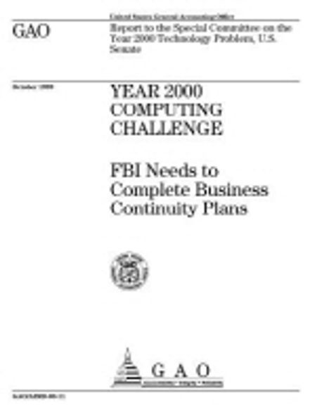Year 2000 Computing Challenge | Office, United States Government ...