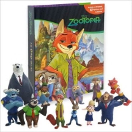 My Busy Book: Disney Zootopia (미니피규어 12개 + 놀이판) | Phidal My Busy Book: Disney Zootopia (미니피규어 12개 + 놀이판) | Phidal