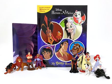 Disney Heroes & Villains My Busy Books 디즈니 히어로 & 빌런 마이 비지북