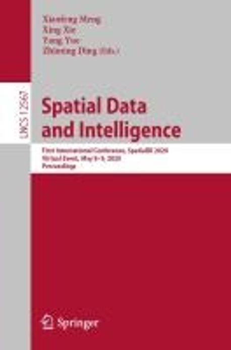 Spatial Data and Intelligence Meng, Xiaofeng 교보문고