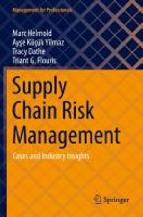 Supply Chain Risk Management | Marc Helmold - 교보문고