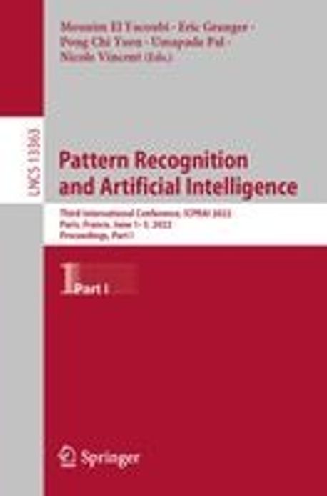 Pattern Recognition and Artificial Intelligence | El Yacoubi, Mounim - 교보문고
