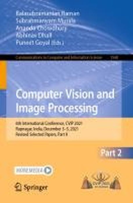 Computer Vision and Image Processing | Raman, Balasubramanian - 교보문고