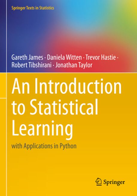 An Introduction to Statistical Learning | James, Gareth - 교보문고