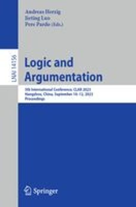 Logic and Argumentation | Herzig, Andreas - 교보문고