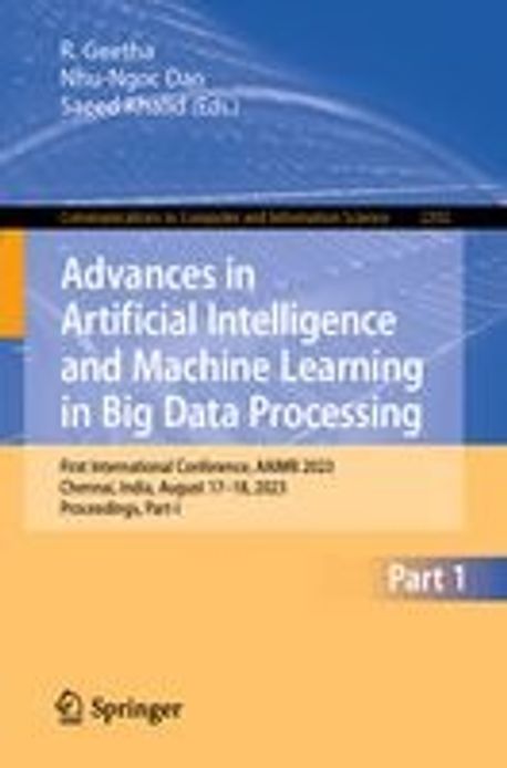 Advances in Artificial Intelligence and Machine Learning in Big Data ...