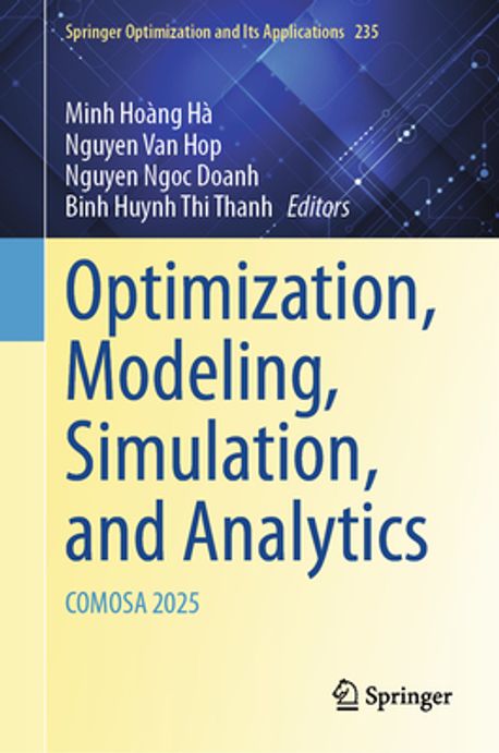 Optimization, Modeling, Simulation, and Analytics | Huynh Thi Thanh ...