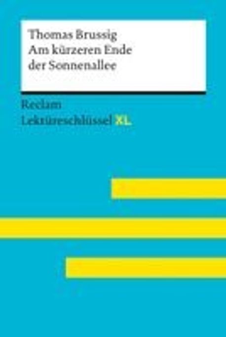 Charakterisierung Miriam Am Kürzeren Ende Der Sonnenallee Am kuerzeren Ende der Sonnenallee von Thomas Brussig