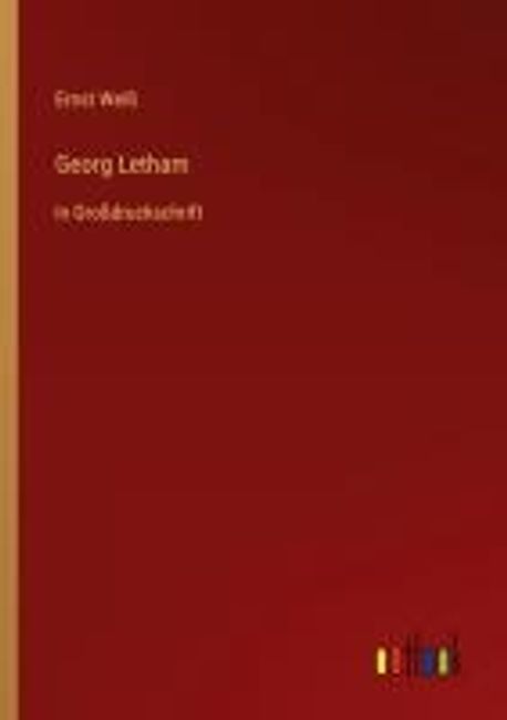 Georg Letham | Weiss, Ernst - 교보문고