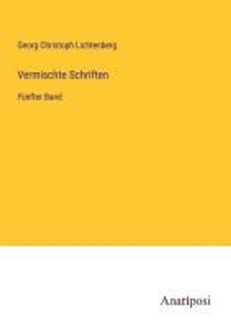 Lot De 6 Volumes Lichtenberg - Œuvres Complètes - Édition Insel Verlag 1983 - Très Bon état