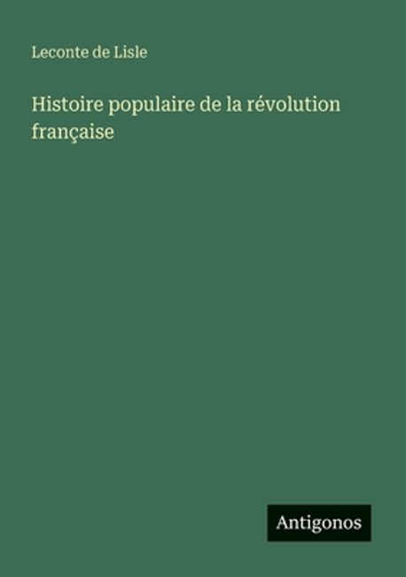 BOURSIN - Histoire populaire de la Révolution racontée par le