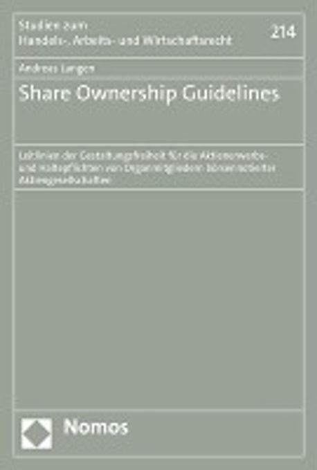 Share Ownership Guidelines | Langen, Andreas - 교보문고