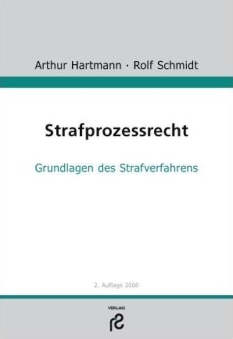 Strafprozessrecht | Hartmann, Arthur - 교보문고